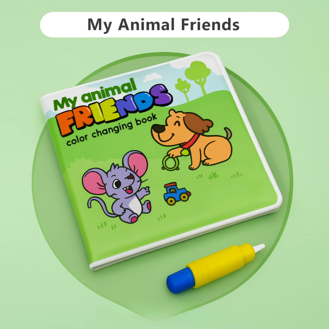 Montessori Water Coloring Book