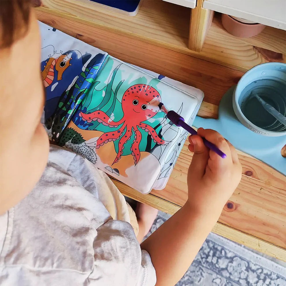 Montessori Water Coloring Book